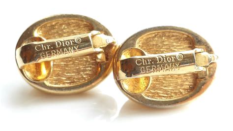 dior earrings real or fake|christian dior jewelry history.